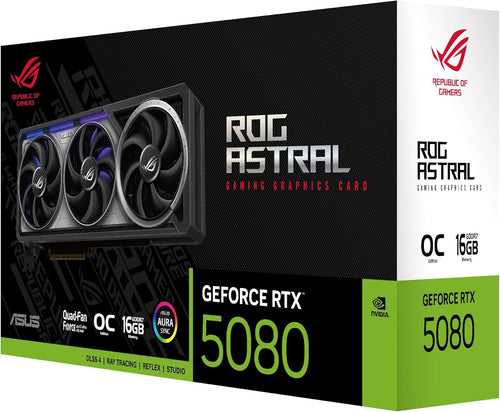 ASUS ROG Astral GeForce RTX 5080 16GB GDDR7 OC Edition
