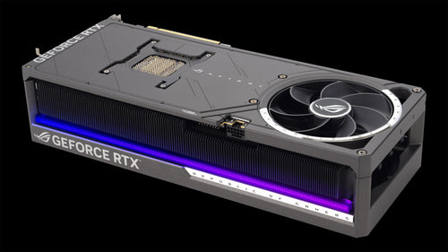 ASUS ROG Astral GeForce RTX 5090 32GB GDDR7 OC Edition graphics card angled view